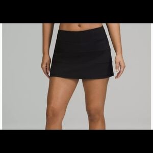 Lululemon Athletica Black Mini Skirt